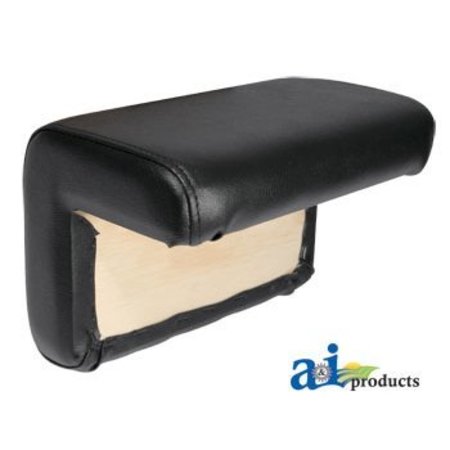 A & I Products Armrest Cushion, RH / LH, BLK VINYL 16" x10.5" x6" A-AT10140-1